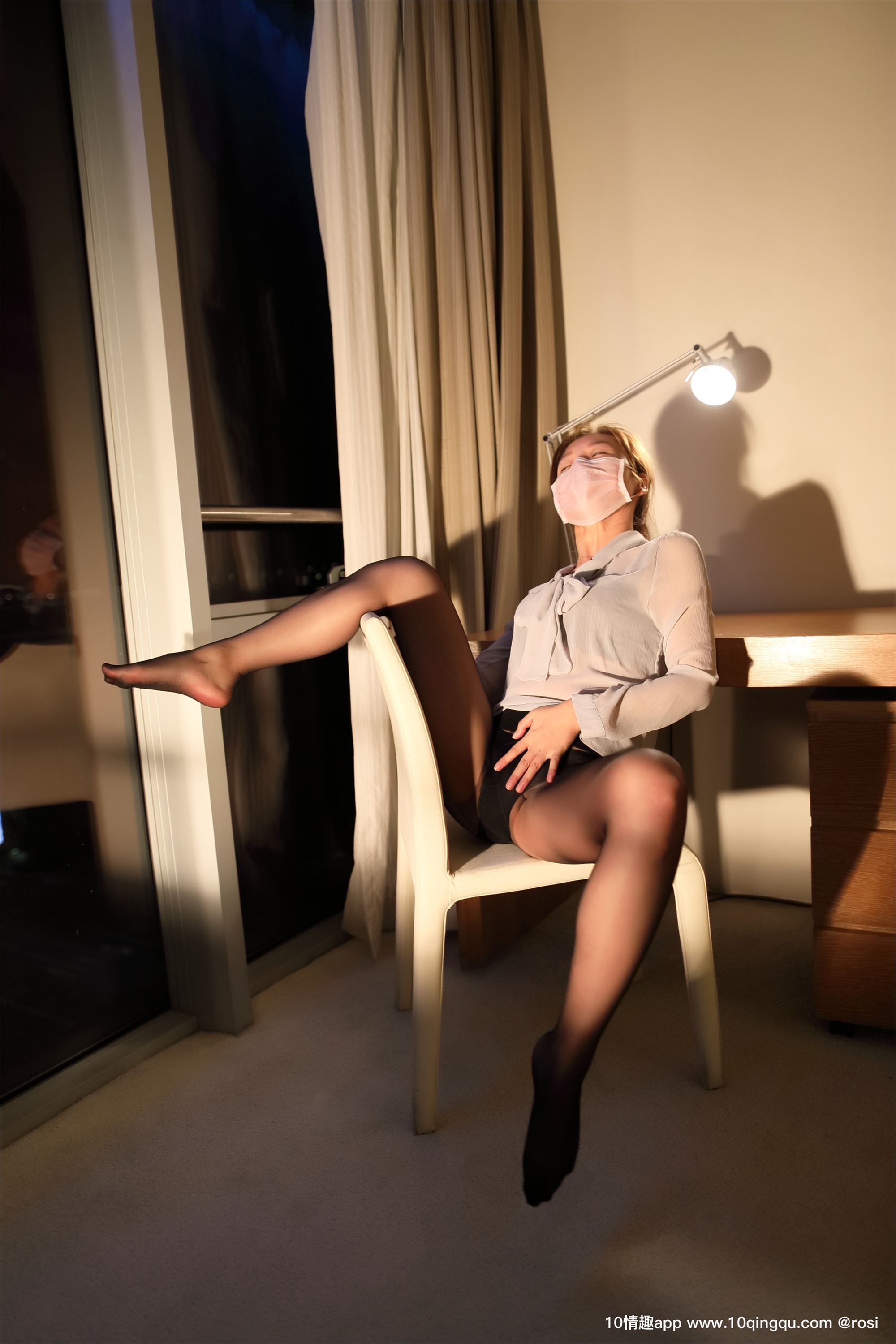 [ROSI写真]口罩系列 2019.03.24 NO.1015